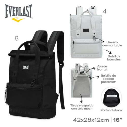 16949- Mochila Everlast (negro)