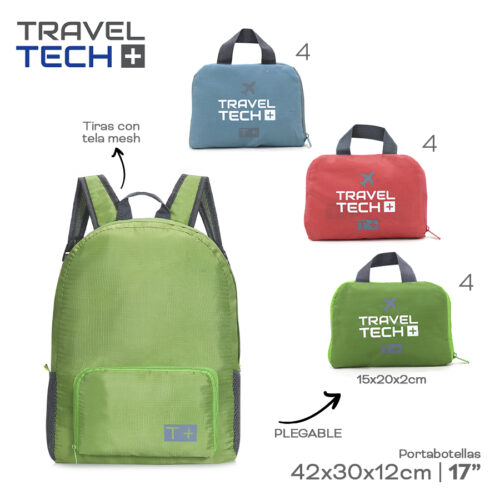 17820- Mochila Plegable Travel Tech