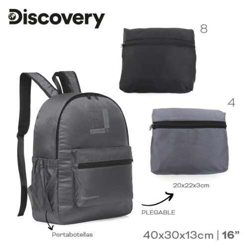 17824- Mochila Plegable Discovery