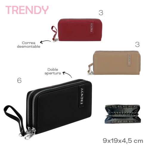 18628B- Billetera Trendy