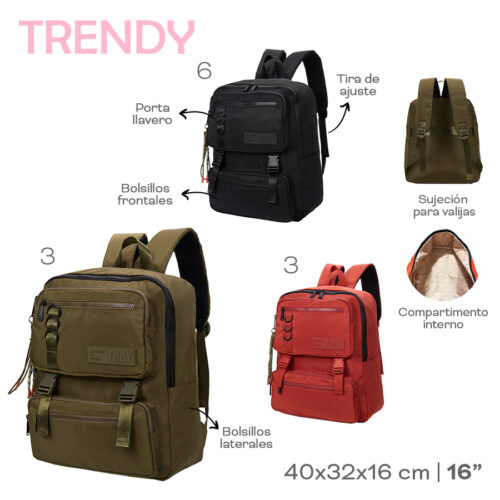 22519- Mochila Trendy