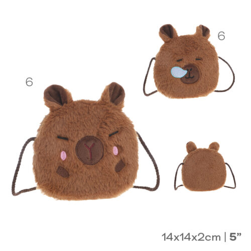 53811- Carterita Peluche Capibara