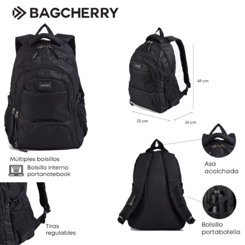 430010N-01- Mochila Bagcherry