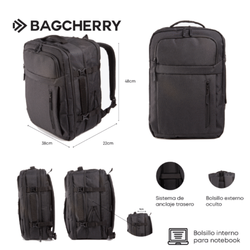 264026- Mochila de Viaje Bagcherry
