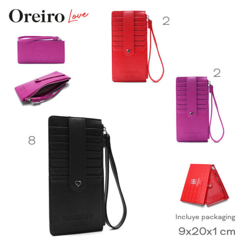 28595- Tarjetero Oreiro Love