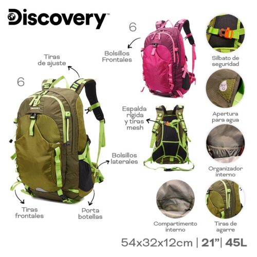 22319- Mochila Camping Discovery