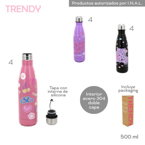 30909- Botella Termica Trendy