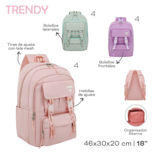 18528- Mochila Trendy