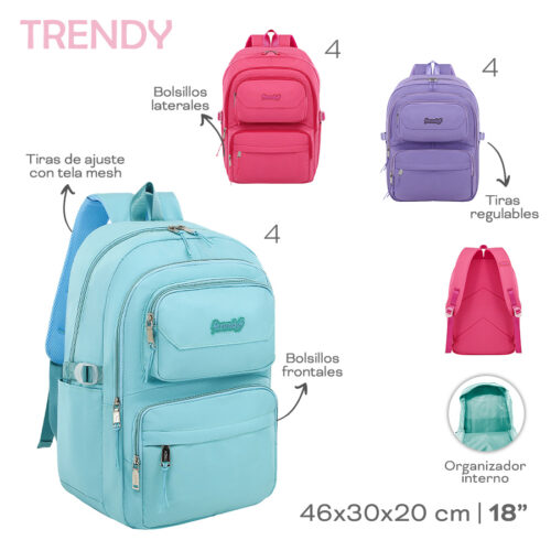 18530- Mochila Trendy