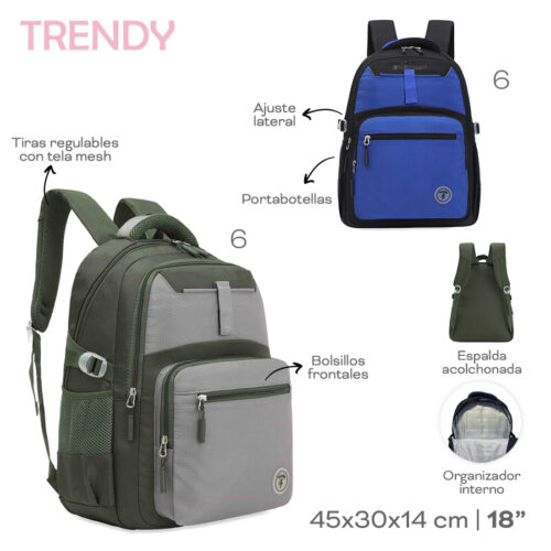 19250- Mochila Trendy
