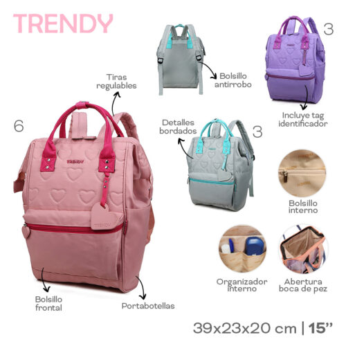22596- Mochila Trendy