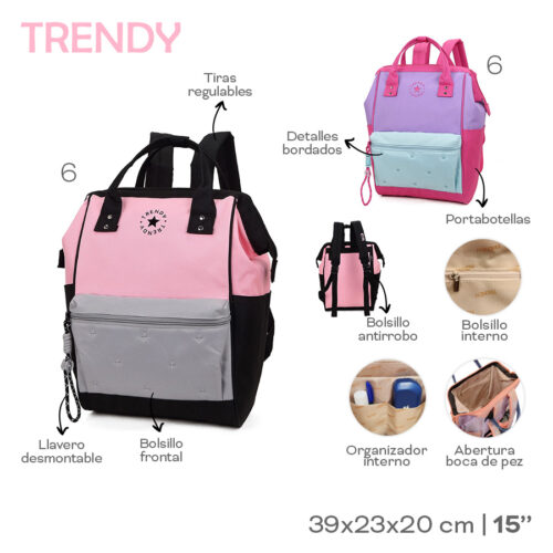 22598- Mochila Trendy