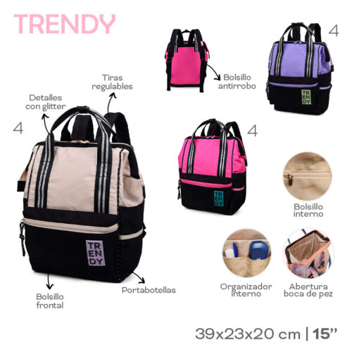 22600- Mochila Trendy