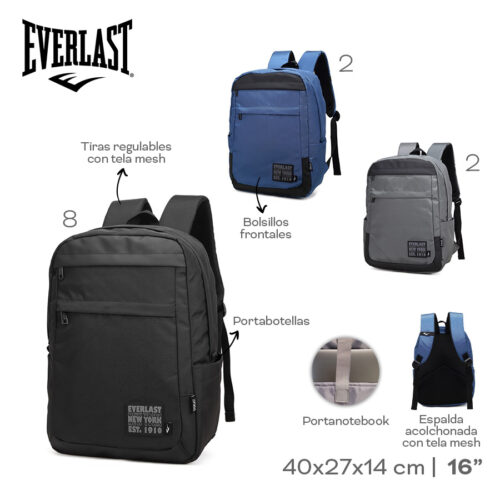 22666- Mochila PortaNtbk Everlast