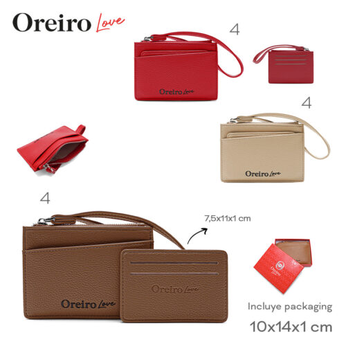28604- Tarjetero Oreiro Love