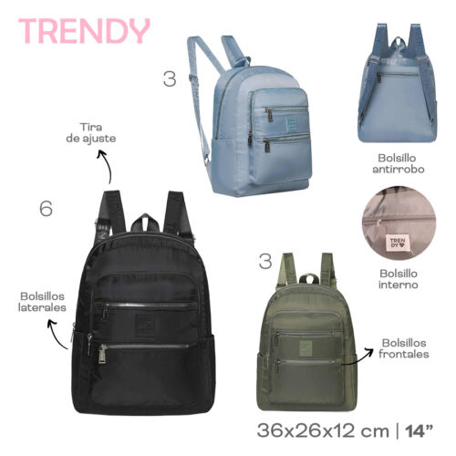 18837- Mochila Trendy