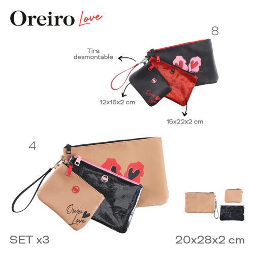 29332- Portacosmeticos Oreiro Love