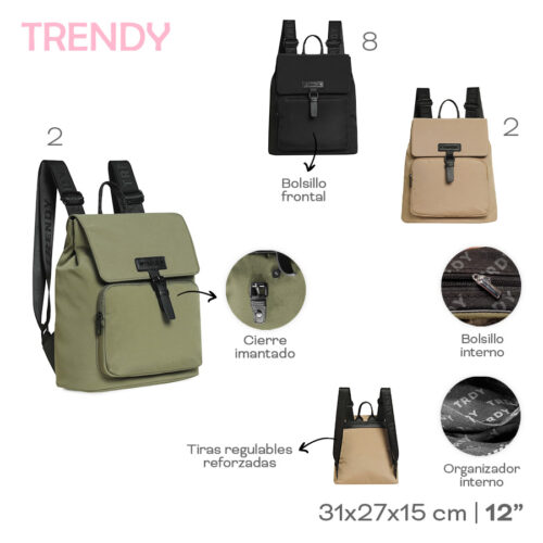 31040- Mochila Trendy