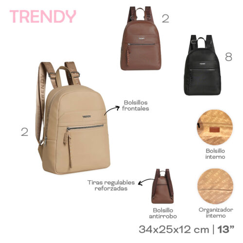 31046- Mochila Trendy