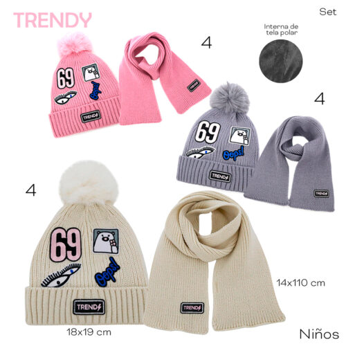 13926- Set Infantil Trendy