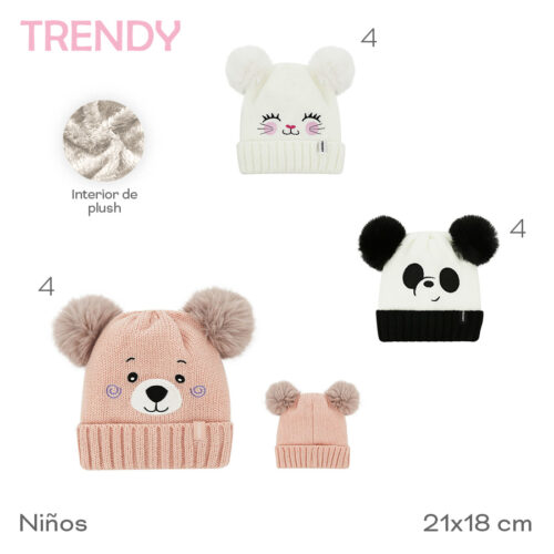 31104- Gorro Infantil Trendy