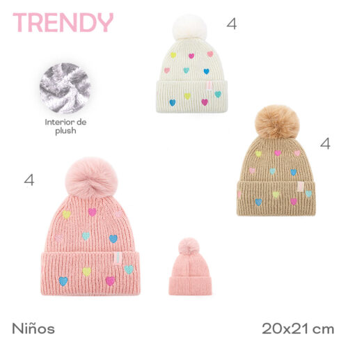 31106- Gorro Infantil Trendy