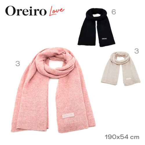 31158- Bufanda Oreiro Love