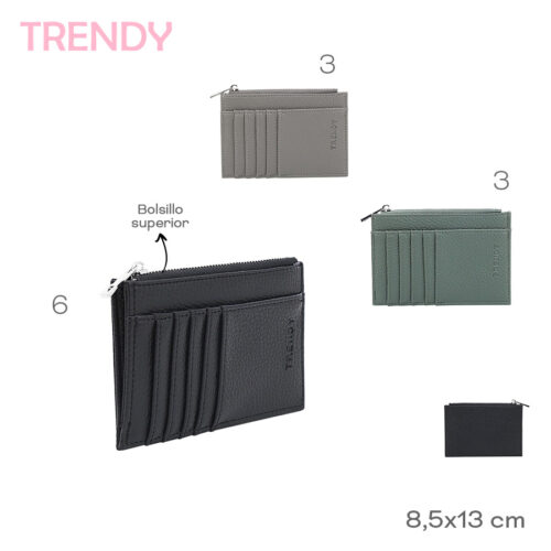 31529- tarjetero Trendy