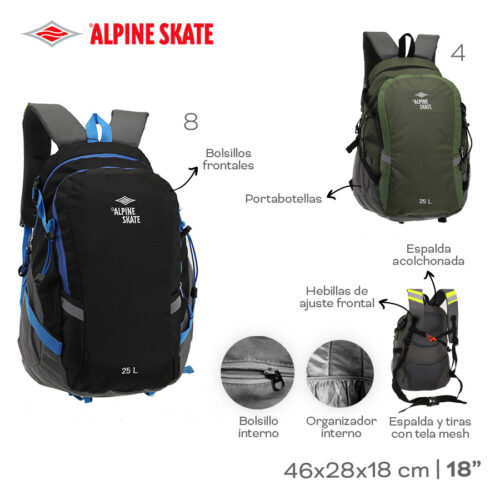 53672- Mochila Camping Alpine Skate