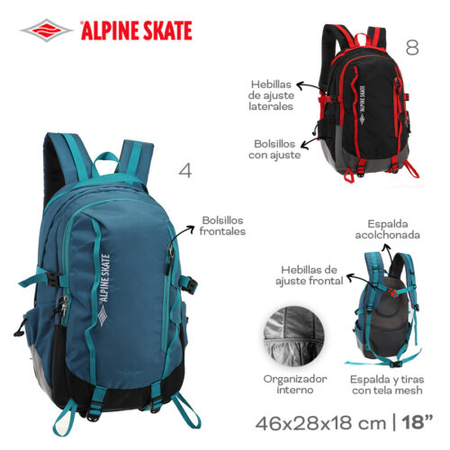 53675- Mochila Camping Alpine Skate