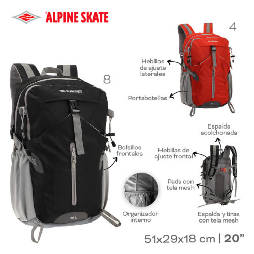 53676- Mochila Camping Alpine Skate