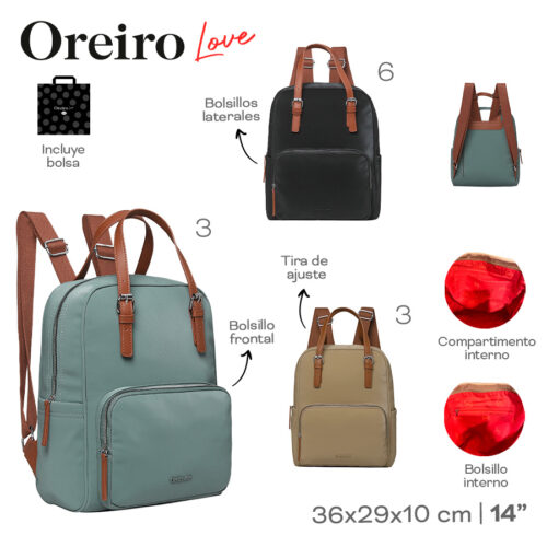 18969- Mochila Oreiro (verde)