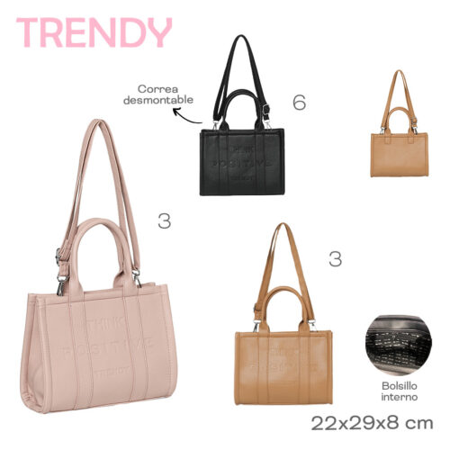 18982- Cartera Trendy (rosa)