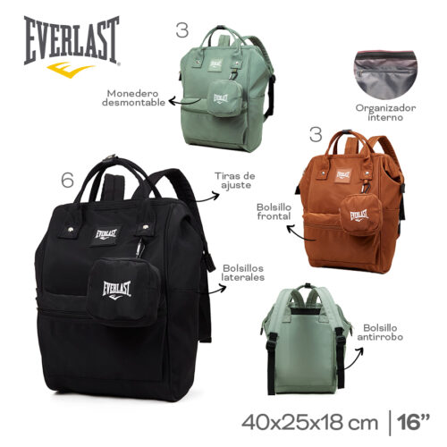 22577- Mochila Everlast (suela)