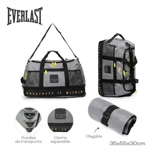 27583- Bolso C/Carro Plegable