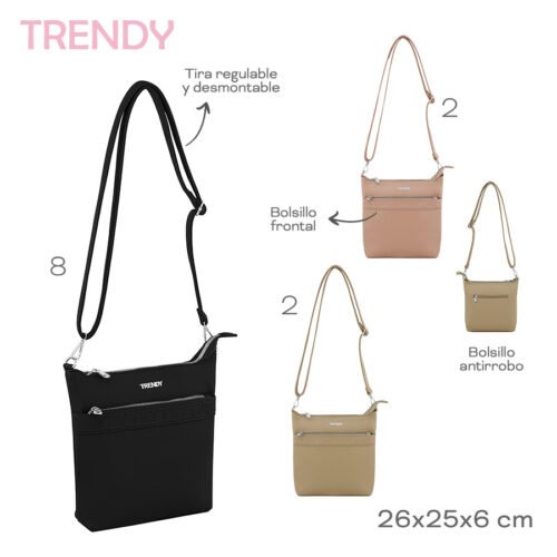 30204- Morral Trendy (negro)