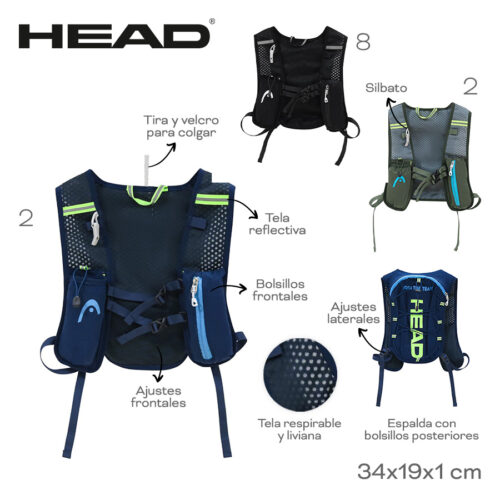 30915- Mochila Chaleco Head