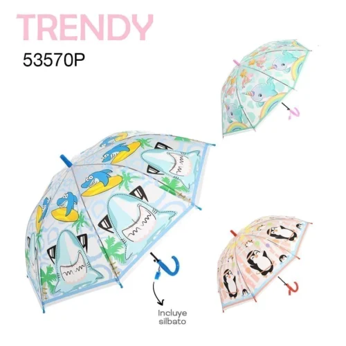 53570- Paraguas Infantil Trendy
