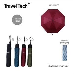 28871- Paraguas Travel Tech