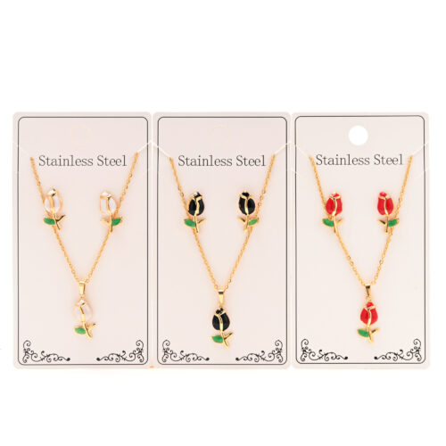 AC-1109-08- Set AQ Cadena + Aros (Pack X6)